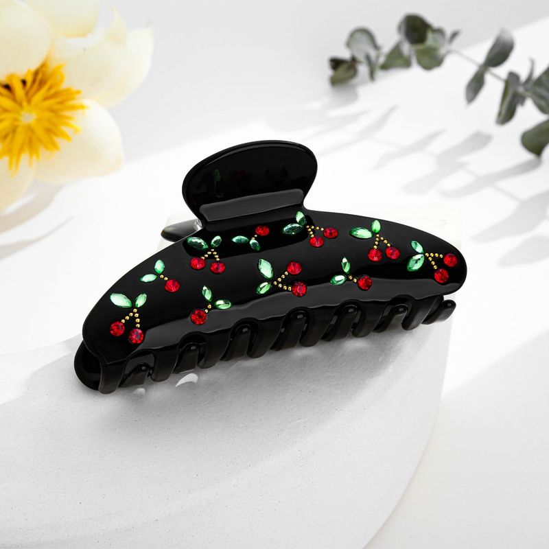 1pc Cherry hair clip, rhinesto - đánh giá và giá Travel Accessories Aesthetic