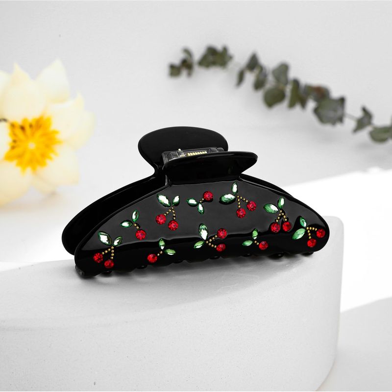 1pc Cherry hair clip, rhinesto - đánh giá và giá Travel Accessories Aesthetic