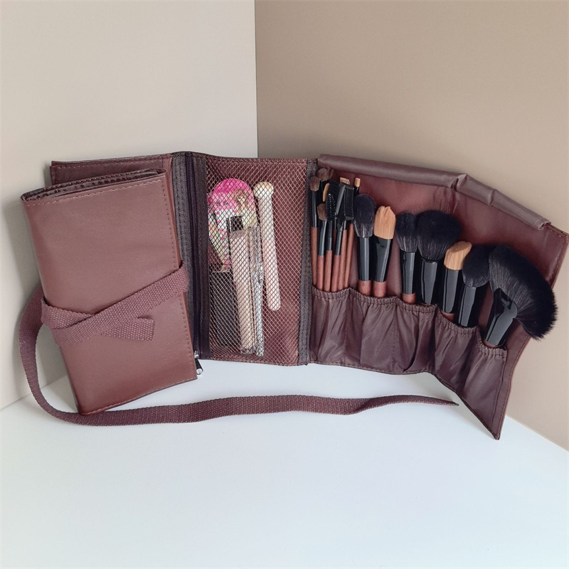 PU Leather Makeup Brush Roll B - đánh giá và giá Travel Accessories Organizer Bag