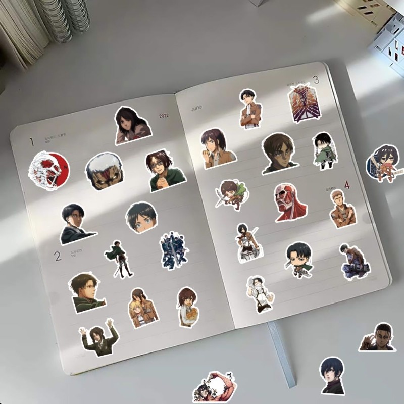 60Pcs Attack on Titan Anime St - đánh giá và giá Luggage Cover Protector