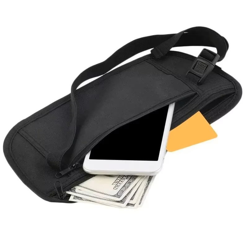 Invisible Travel Waist Bag Nyl - đánh giá và giá Travel Accessories Wallet