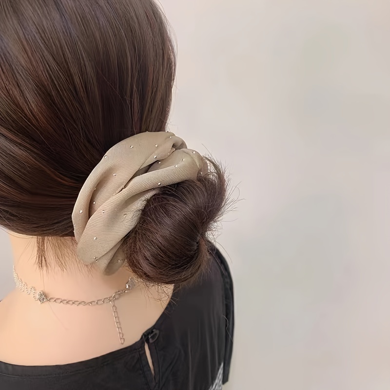 1/3PCS Satin Scrunchies With R - đánh giá và giá Travel Accessories Aesthetic