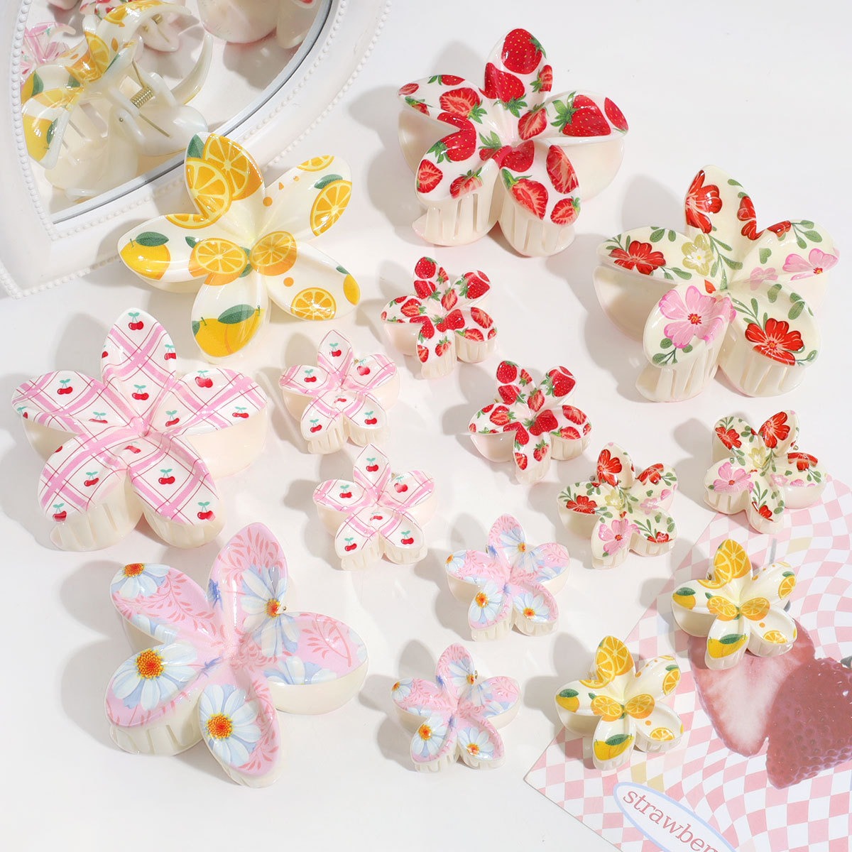 3pcs Cute Fashion Colorful Fru - đánh giá và giá Travel Accessories Aesthetic